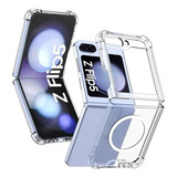 Funda Compatible C/ Samsung Z Flip 5 Tpu Antishock Reforzada