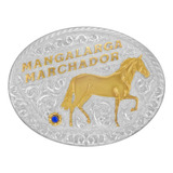 Fivela Country Cavalo Mangalarga Marchador Tam G  14207f Pd