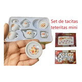 Set Tacitas De Te Con Tetera Y Tacitas De Porcelana Juguetes