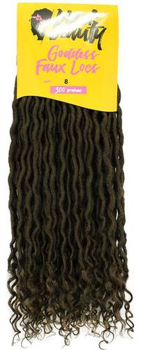 Mega Hair Dread Faux Locs Goddess Black Beauty Crochet Braid