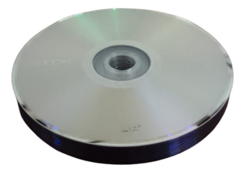 Dvd-r Virgen Tdk Sueltos Pack X10 Unidades 8x 4.7 Gb 120 Min