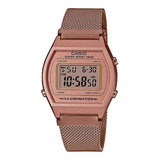 Reloj Casio Clasico Para Mujer B640wmr-5adf Agente Oficial