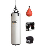 Everlast - Kit De Bolsa De Platino Pesada De 70 Lb