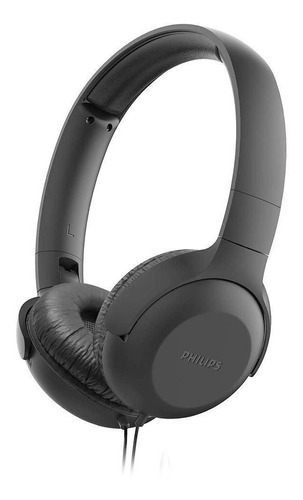 Fone De Ouvido Com Fio Philips Tauh201bk Preto Com Microfone