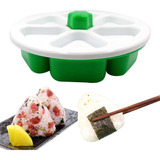 Molde De Sushi Onigiri, Bola De Arroz Hecha A Mano, De 6 Fur