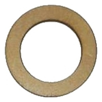 Argola Porta Guardanapo Mdf Cru 3 Mm - 3,9 Cm- Kit 12 Peças