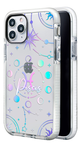 Funda Para iPhone Uso Rudo Para Mujer Zodiaco Piscis