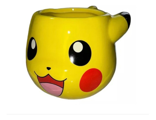 Taza 3d Pokemon Pikachu 475ml Cerámica