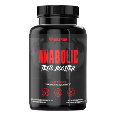 Anabolicos Testo Booster 60 Cápsulas Diablo Power Neutro | Meses sin interés