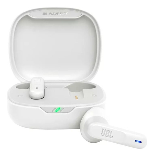 Auricular Jbl Wave Flex Truly Bluetooth In Ear Blanco