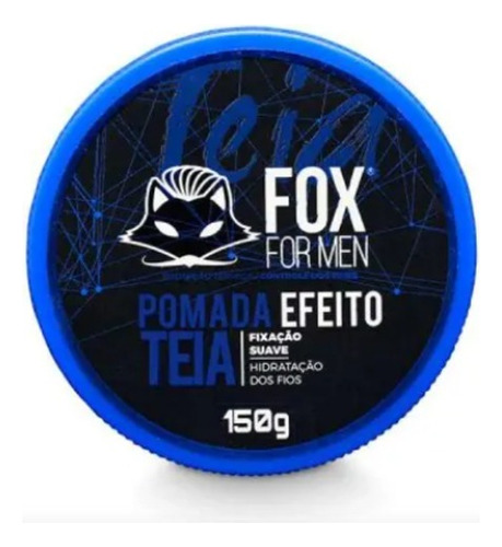 Creme De Cabelo Fixador Brilho Efeito Teia 150g -fox For Men