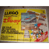 Afiche Original De Calle Enciclopedia Disney 1,45x1,10cm P3