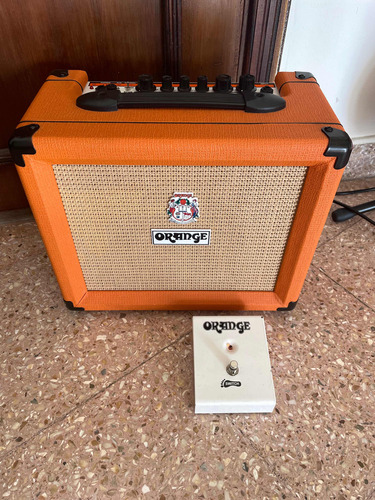 Amplificador Orange Crush 20rt Con Footswitch Original