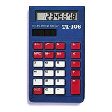 Texas Instruments Ti-108 Calculadora De Energía Solar / Kit 