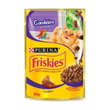 Alimento Friskies Ao Molho Para Gato Adulto Em Saco De 85g