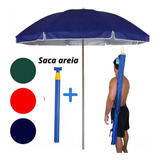 Guarda Sol 2,40 M Liso Para Praia Piscina Grande Original