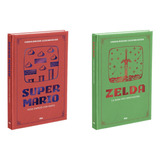 Pack Libro Videojuegos Legendarios Super Mario + Zelda Rba