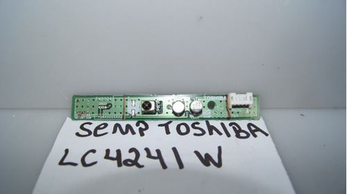 Placa Sensor Receptor + Placa Led's Tv Semp Toshiba Lc4241w