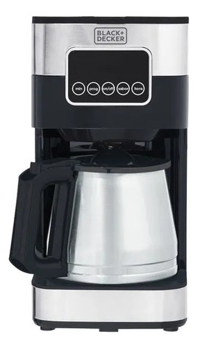 Cafeteira Programável Preto E Inox Cm350g  Black&decker 220v