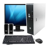 Pc Completa Hp/dell Core 2 Duo  Monitor Lcd De 17 4gb  160g