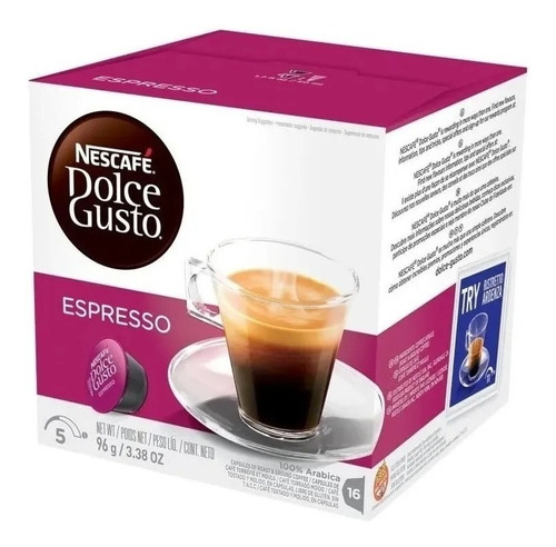 Capsula Nescafe Expreso Cafe Dolce Gusto Expresso Nestle 48u