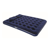 Colchón Inflable Queen C/2 Almohadas Y Bomba Bestway