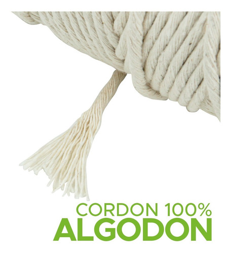 Hilo De Algodon Macrame Crudo Mejor Calidad Varios Grosores