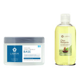 Crema Base Masajes Corporales 490g + Oleo Relajante Libra