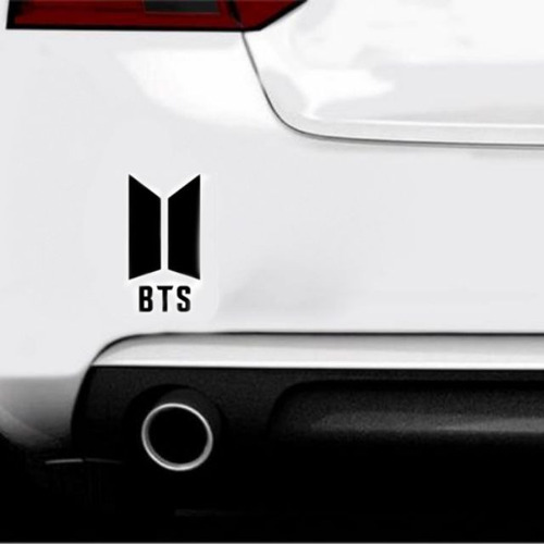 Vinil Decorativo Para Auto Bts Logo