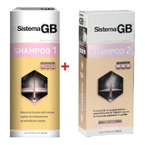 Shampoo Sistema Gb 1-2 Rosa Alopecia Tratamiento Para Mujer