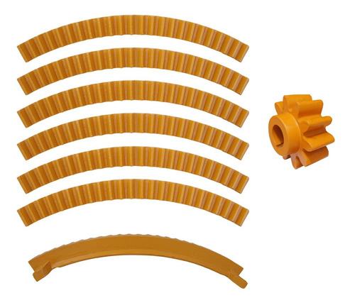 Cremalheira Segmentada Da Betoneira Maqtron 260l - 7 Peças