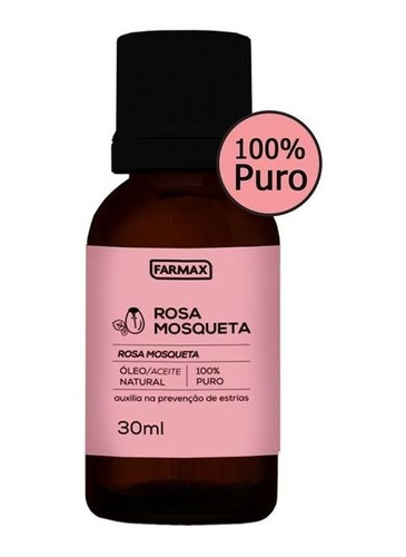 Óleo De Rosa Mosqueta Puro Farmax 30ml