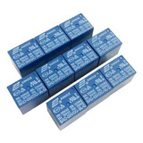 6 X 10pcs Srd-05vdc-sl-c Pcb Para Dc 5v Mini Power Relay 5