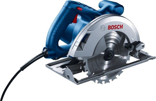 Sierra Circular 7.1/4 2000w Bosch Gks20-65 Color Azul Frecuencia 60 Hz 110v