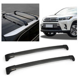 Barras Transversales Toyota Highlander 2014-2019 (negra)