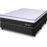 Cama Box Queen Mola Ensacada Espuma D33 Premium 158x198 Bf Colchões