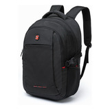 Mochila Crossgear Executiva Notebook Espaçosa Resistente Cor Preto Desenho Do Tecido Liso