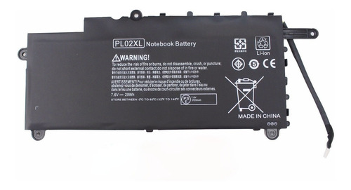 Bateria Para Notebook Hp Pavilion X360 11-n022br Pl02xl 29wh