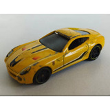 Hot Wheels Ferrari 599 Gtb Amarillo Deportivo Rin Amarillo