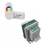 Transformador 12v 100w P Luces De Pileta + Control Rf Tactil