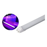 Lampada Tubular Led T8 7w 40cm Luz Negra Neon Bivolt