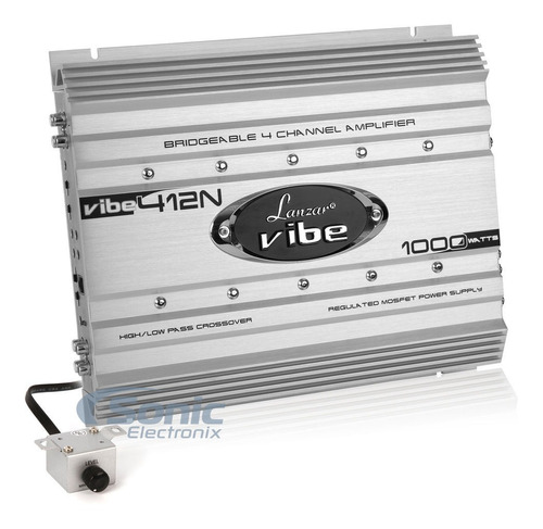 Potencia Amplificador Lanzar Vibe 4 Canales 