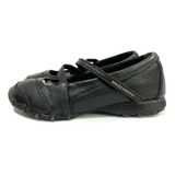 Zapato Escolar De Cuero Mafalda Marca Skechers N°37.5 Usado