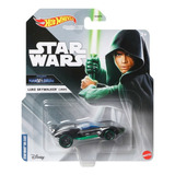 Carro Hotwheels Luke Skywalker - Star Wars Color Negro
