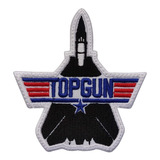 Parche Bordado Logo Avión Película Top Gun F18 Super Hornet 