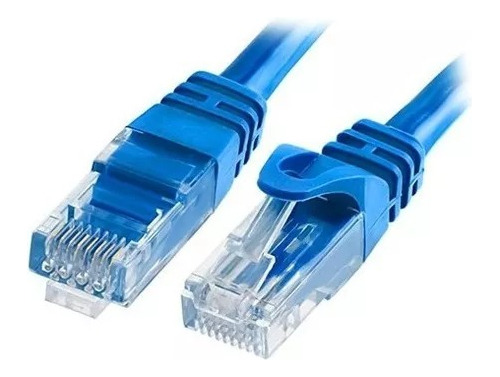 Cable De Red Internet Lan Cat 6e Para Computadora 10mts Rj45