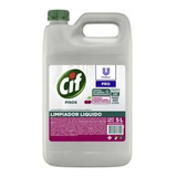 Cif Limpiador De Pisos Cherry Unilever Profesional 5 Lts