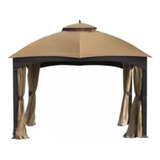 Toldo Gazebo Pergola Exterior Jardin  Cortinas 335x304x365c1