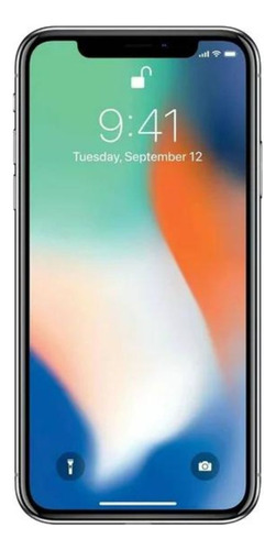  iPhone X 256 Gb Plata Reacondicionado