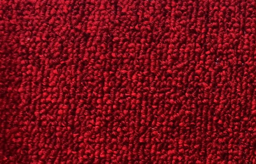 Alfombra  Boucle Alto Transito Color Rojo Ancho 2,00 Mts.  